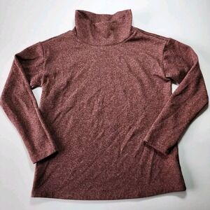 WIND RIVER Sweater Womens Small Burgandy‎ Knit Recycled Polyester Eco Friendly
